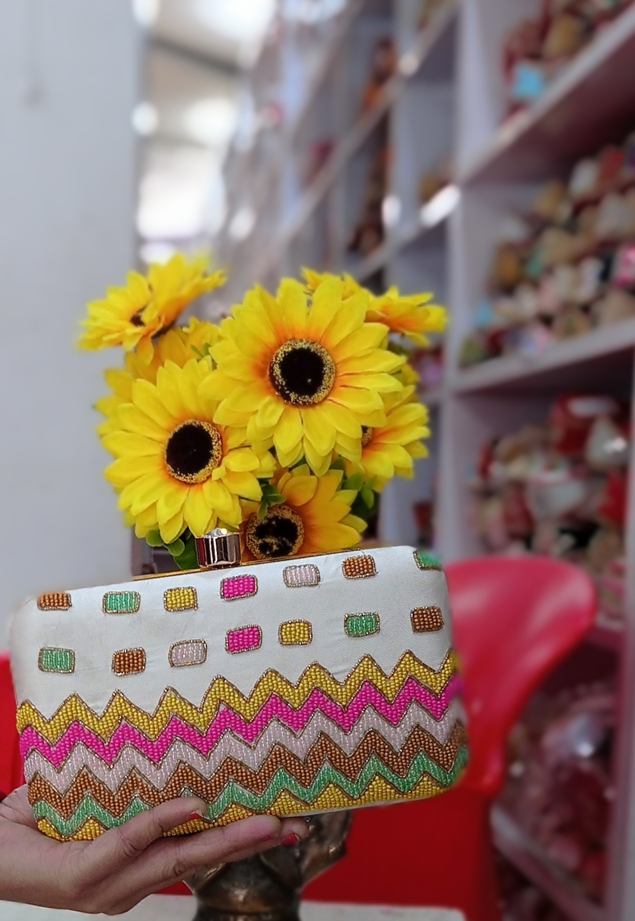 Multi Handmade Clutch