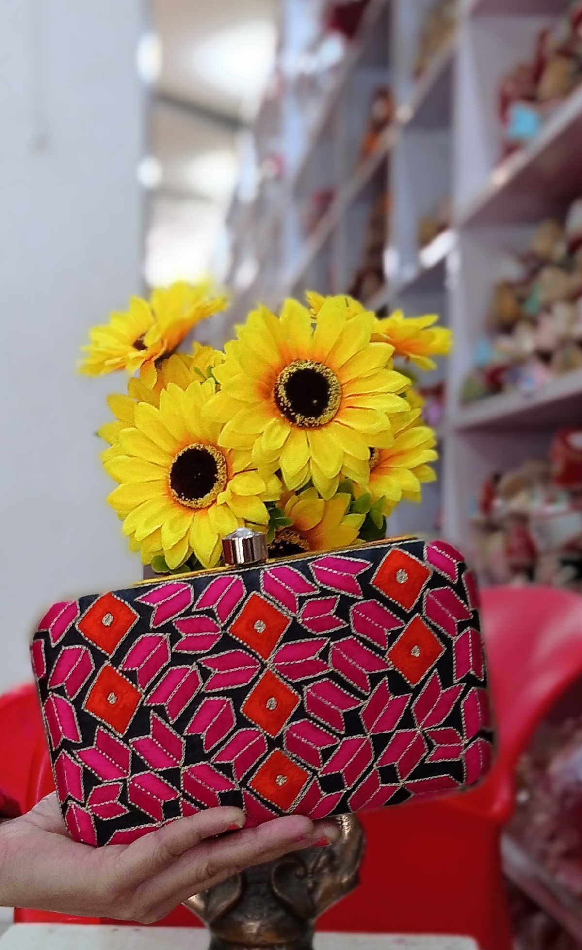 Multi Handmade Clutch