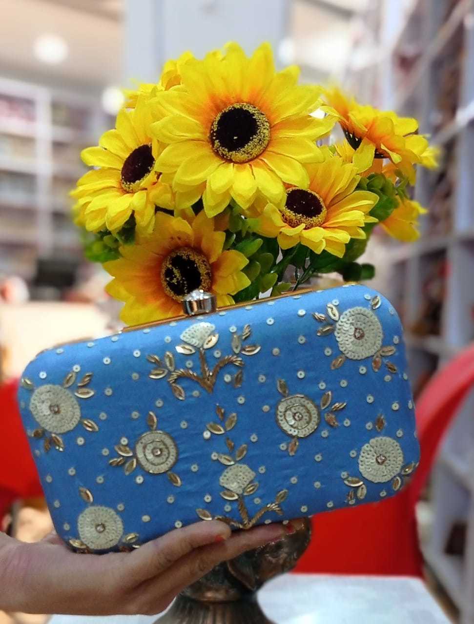 Yellow Exclusive Customize Clutch