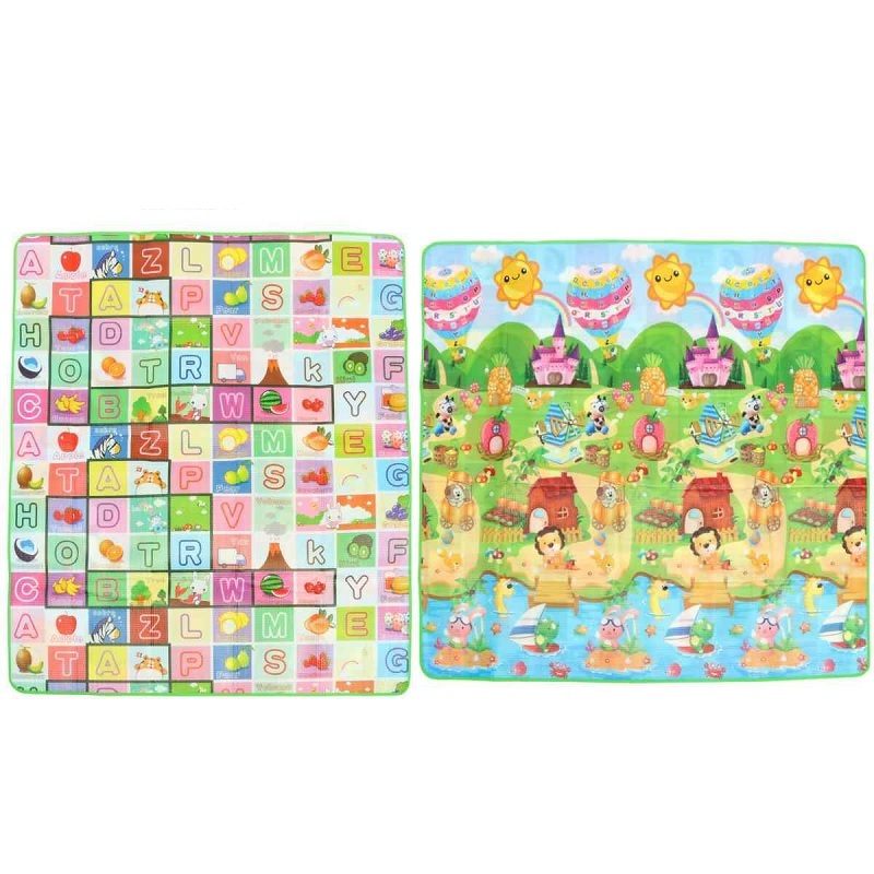 Kids Developing Eva Foam Mat - 1.8 X 1.2 Meter | Random Shade, Lightweight Design, Ideal For Floor Use