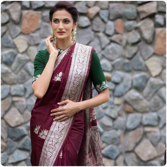 Ladies Soft Lichi Silk Saree - Multi Colour, Beautiful Rich Pallu With Jacquard Work | Ideal For Traditional Occasions, Bollywood Style