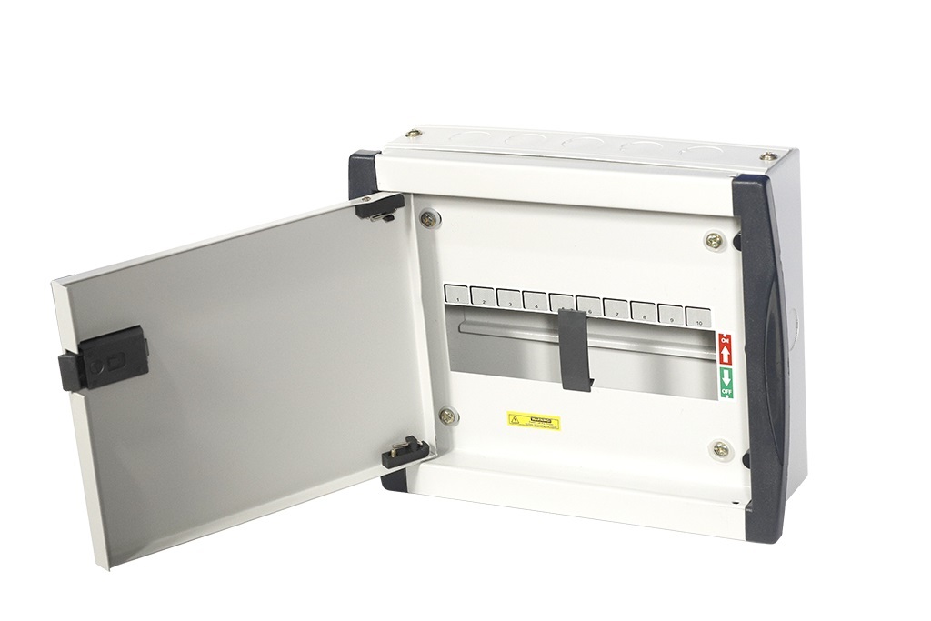10 Way Double Door Mcb Distribution Board Accuracy: 100 %
