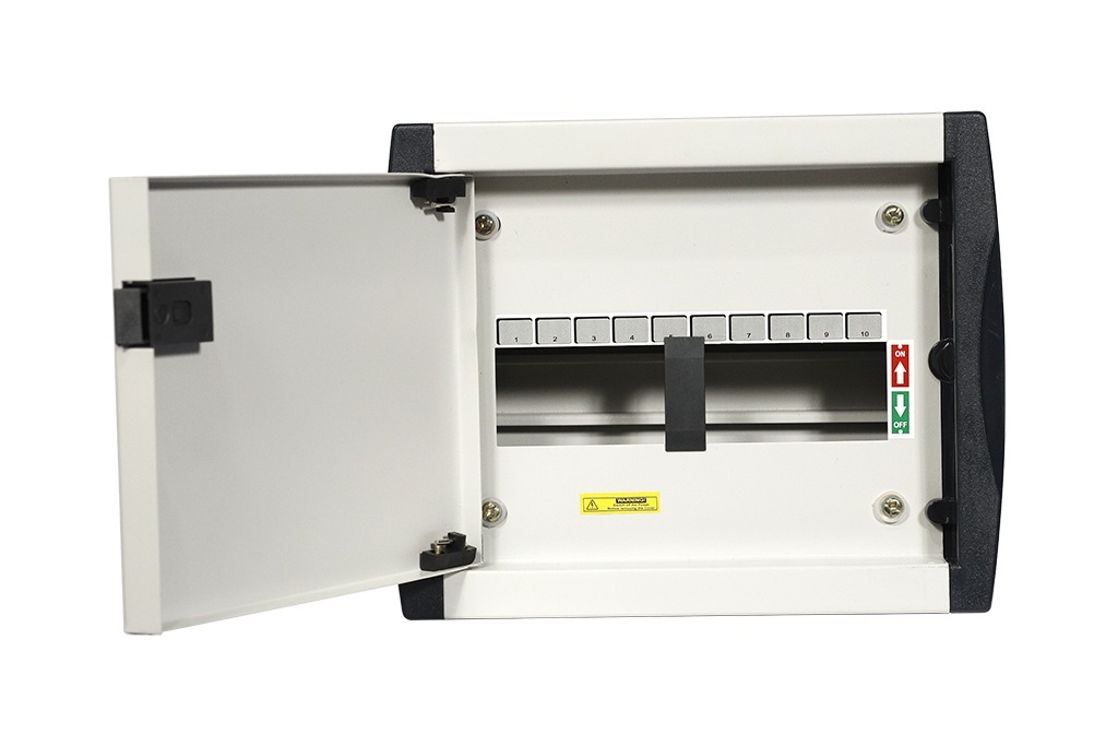 10 Way Double Door Mcb Distribution Board Accuracy: 100 %