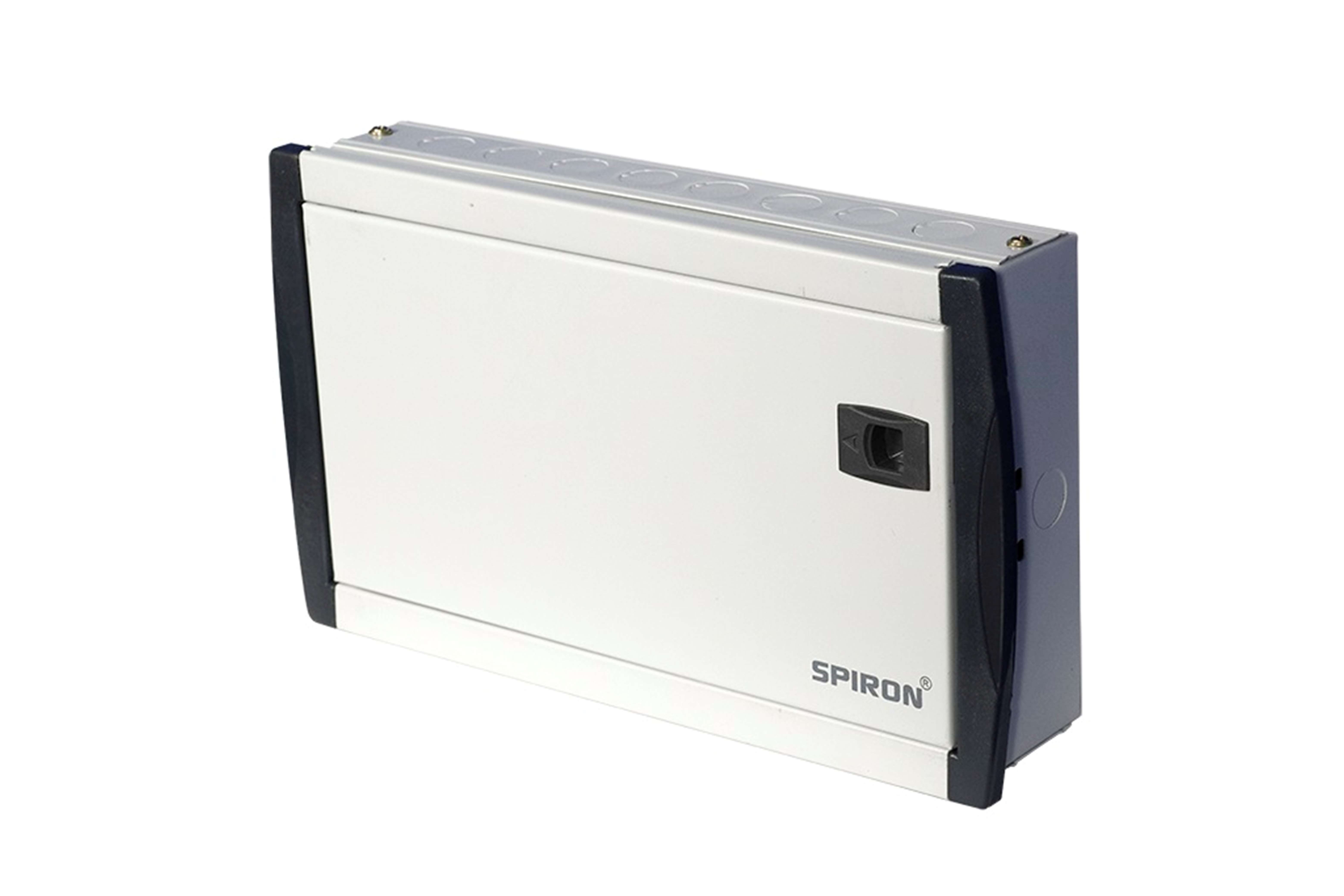 16 Way Double Door Mcb Distribution Board - Iron Material, All Sizes Available, Havells Grey Color | Durable, Corrosion Resistance, Powder Coated Finish
