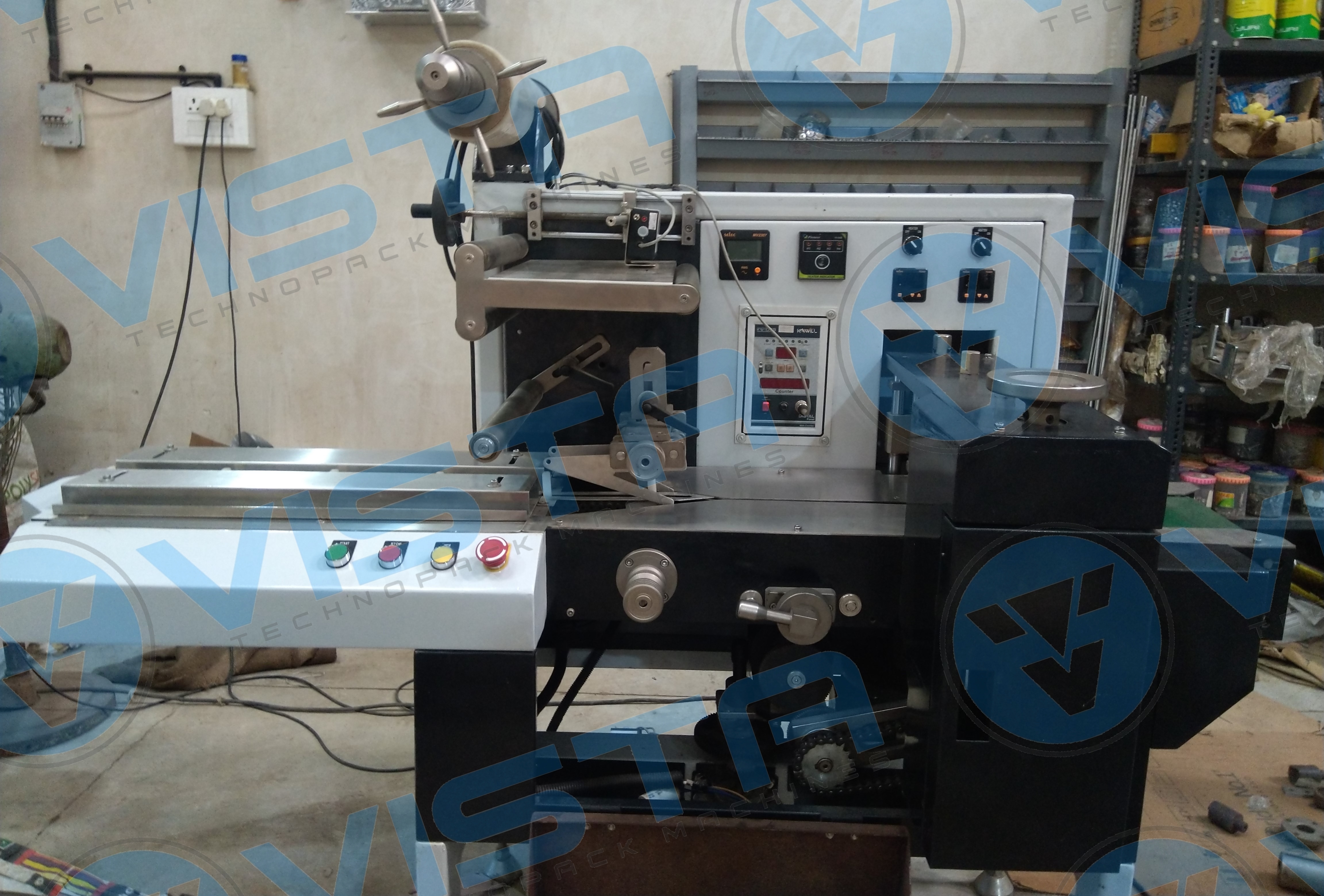 Automatic Mechanical Flow Wrapping Machine