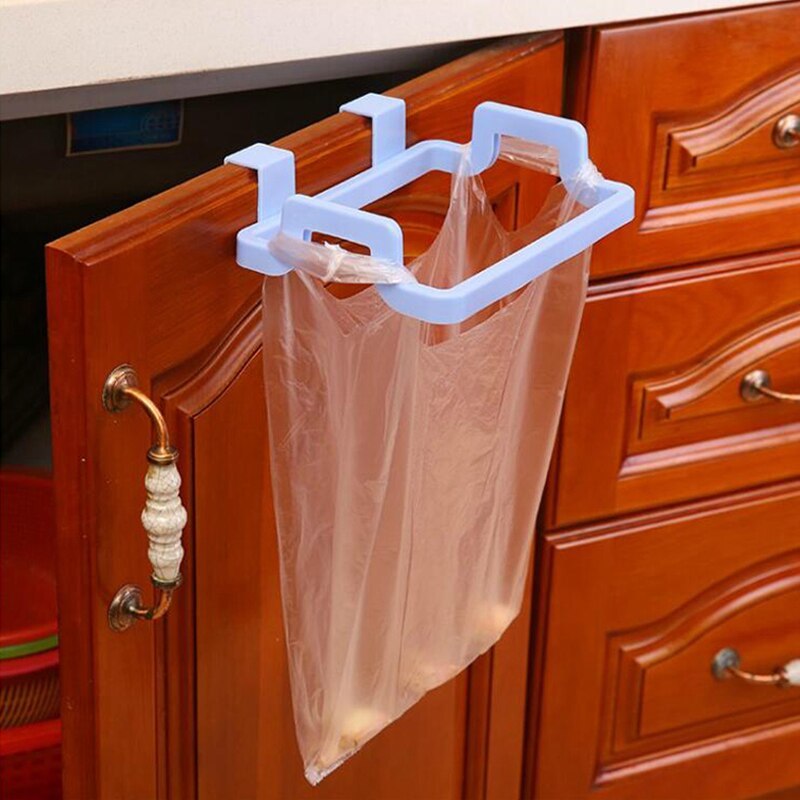 Garbage Bag Napkin Hanger (Pack Of 2) - Plastic Material, 18.5cm X 14cm X 4.5cm Dimensions | Versatile Kitchen Hanger, Random Shade