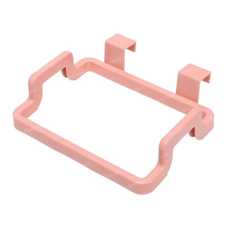 Garbage Bag Napkin Hanger (Pack Of 2) - Plastic Material, 18.5cm X 14cm X 4.5cm Dimensions | Versatile Kitchen Hanger, Random Shade