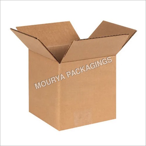 7 Ply Corrugated Box - Corrugated Paper, Various Sizes Available | Brown Color, Customizable Shape and Style, Durable and Resilient