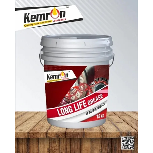 Long Life Grease - NLGI Grade 3, Red, Blue & Yellow | Automotive & Industrial Use, 1kg Bucket Packaging, Natural Smell