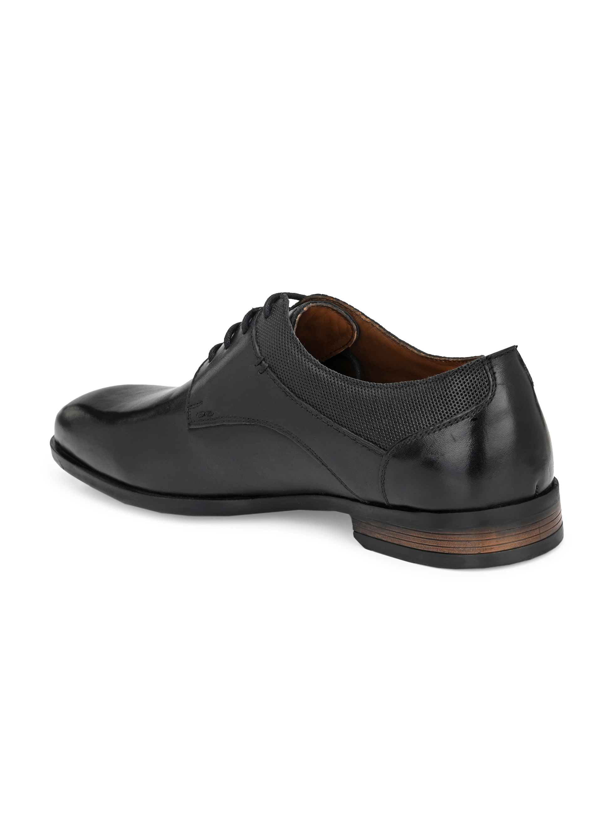 Dry Cleaning Men Black Leather Formal Shoes