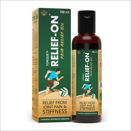 100 Ml Torque'S Relief-On Pain Relief Oil Ingredients: Herbal Extract