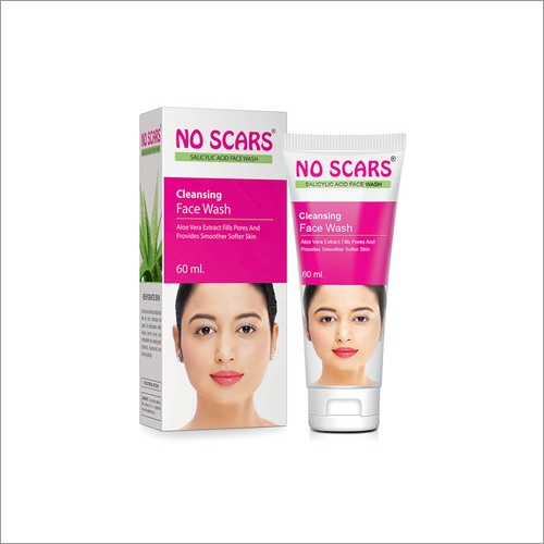 60 ML No Scars Aloe Vera Face Wash