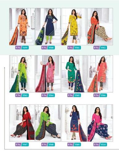 Cotton Priti Vol-04 Designer Dress Material