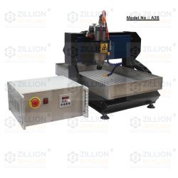 Low Energy Consumption Mini 3Axis Cnc Machine With Steel Structure Body