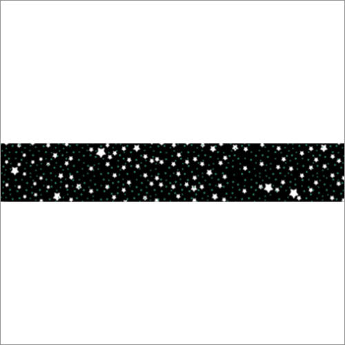 सिरेमिक ब्लैक स्टार बॉर्डर टाइल