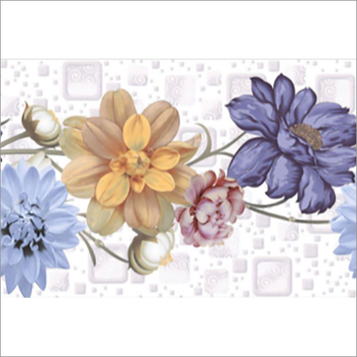 सफेद 300X450 मिमी डिजिटल वॉल टाइल