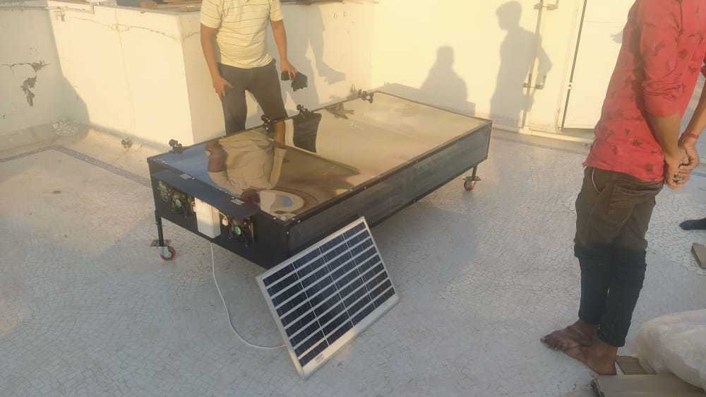 Black Solar Multipurpose Dryer 25 Kg