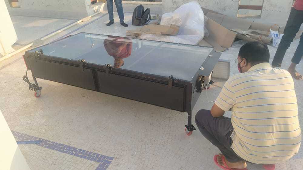 Black Solar Multipurpose Dryer 25 Kg