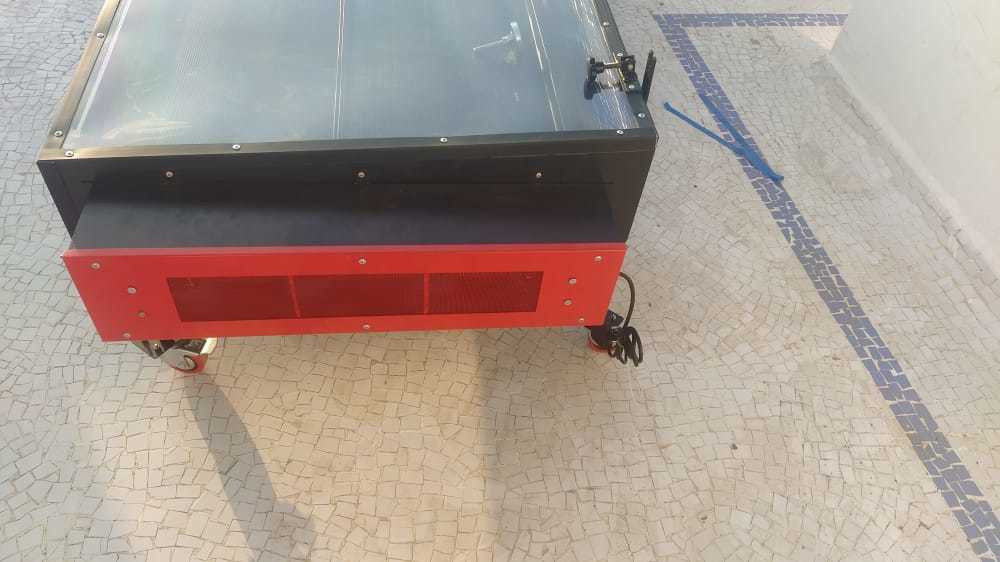 Black Solar Multipurpose Dryer 25 Kg