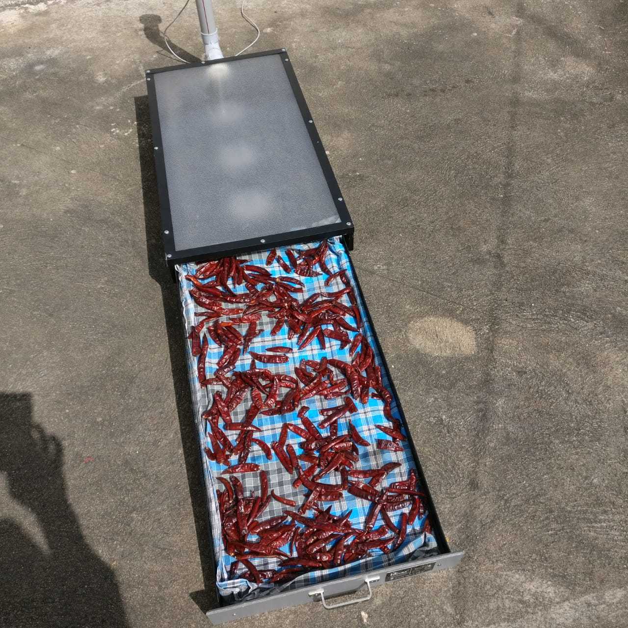 Black 2.5 Kg Capacity Solar Baby Dryer