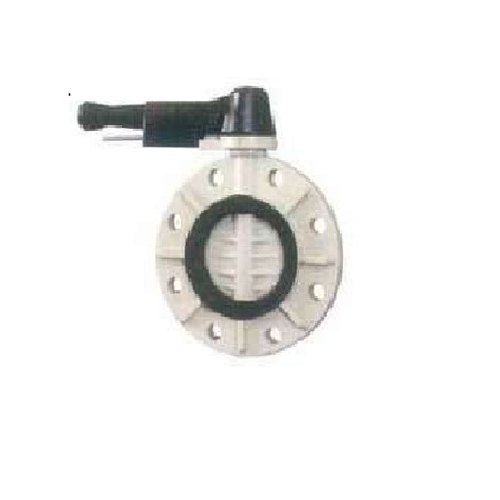 Pp Butterfly Valve Flange End Application: Industrial