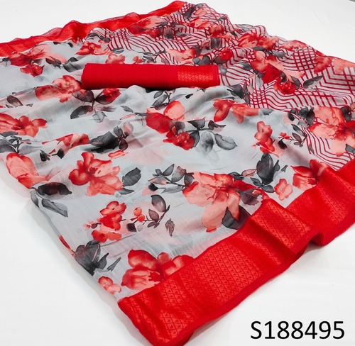 Multy Sation Patta Saree