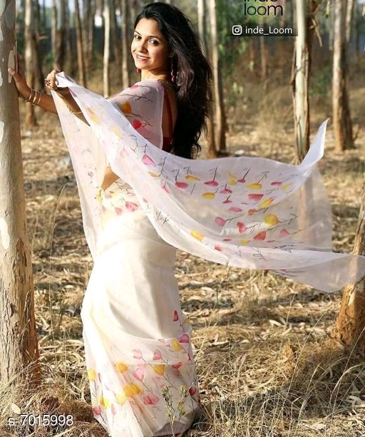 Multi Colour Ladies Casual Silk Saree