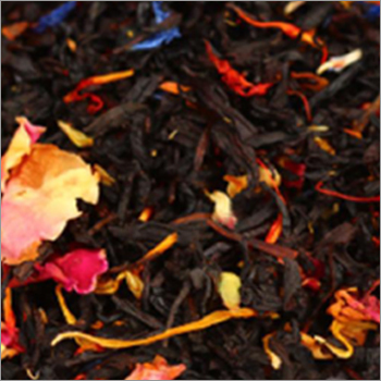 Black Tea - Loose Leaf Blend Of Black Tea, Rose Petals, Cornflower Petals, Orange Peel | Medium Caffeine, Perfect For 3-5 Minutes Brewing At 212°f