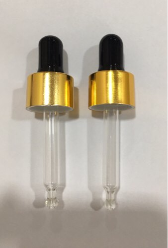 Gold And Silver Plastic Dropper - Feature: 1 Year