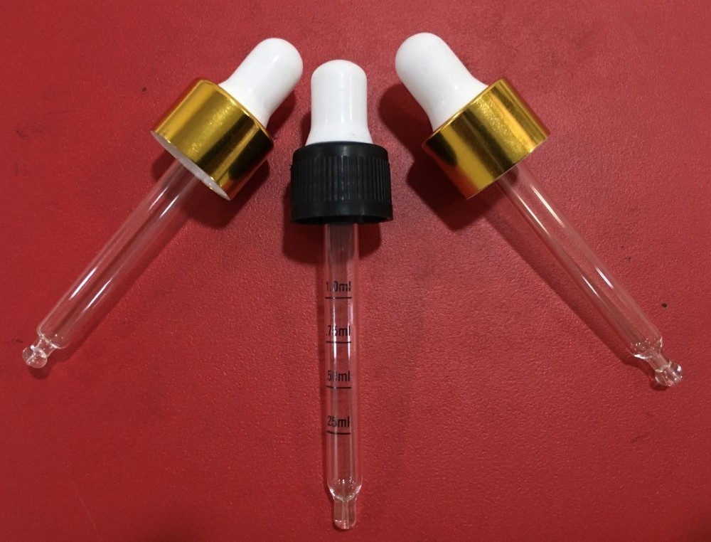 Gold And Silver Plastic Dropper - Feature: 1 Year