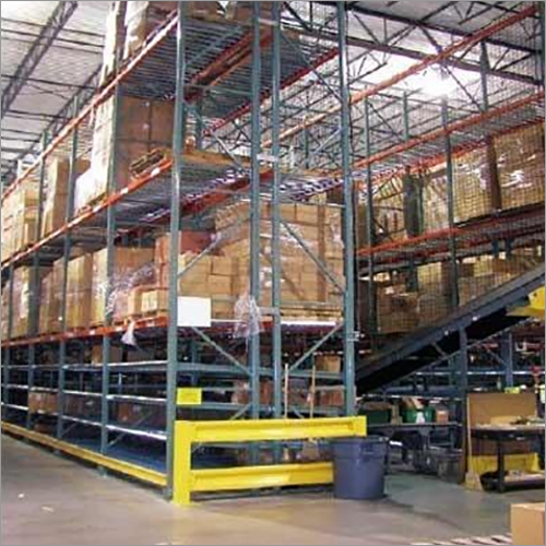 Three Tier Racking System - Mild Steel, Blue, 1200kg Load Capacity | Advanced Welding Technology, Effortless Installation, Rust Resistance