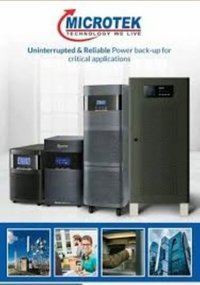 उद्योग मानकों के अनुसार माइक्रोटेक ऑनलाइन यूपीएस