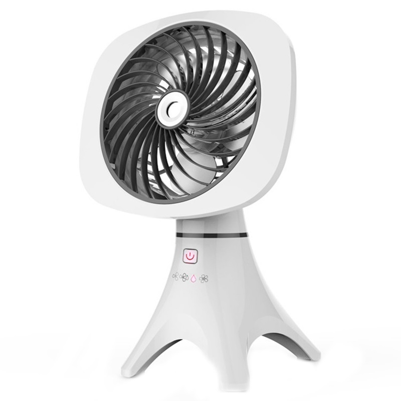 Usb Mini Air Conditioner Portable Cooler Fan - Plastic Material, 15.8 X 5 X 24.4 Cm Dimensions | Home Appliance, Usb Fan Functionality