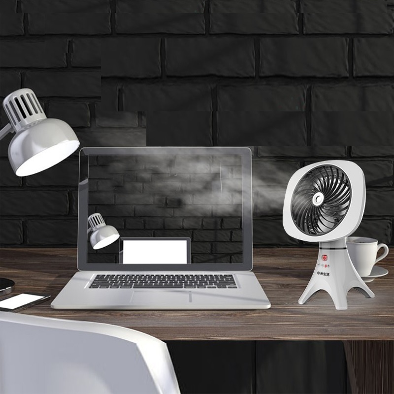 Usb Mini Air Conditioner Portable Cooler Fan - Plastic Material, 15.8 X 5 X 24.4 Cm Dimensions | Home Appliance, Usb Fan Functionality
