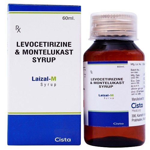 Levocetirizine & Montelukast Syrup General Medicines