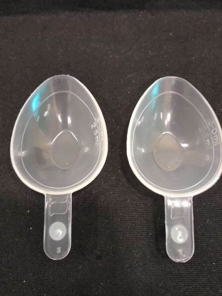 Pp Spoon - Medical Grade Polypropylene, Transparent Color, Soft Hardness, 4-side Seal Packing Format | Lightweight, Non-chipping, Corrosion Resistant