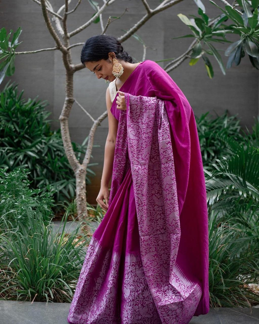 Multi Colour Ladies Banarasi Saree