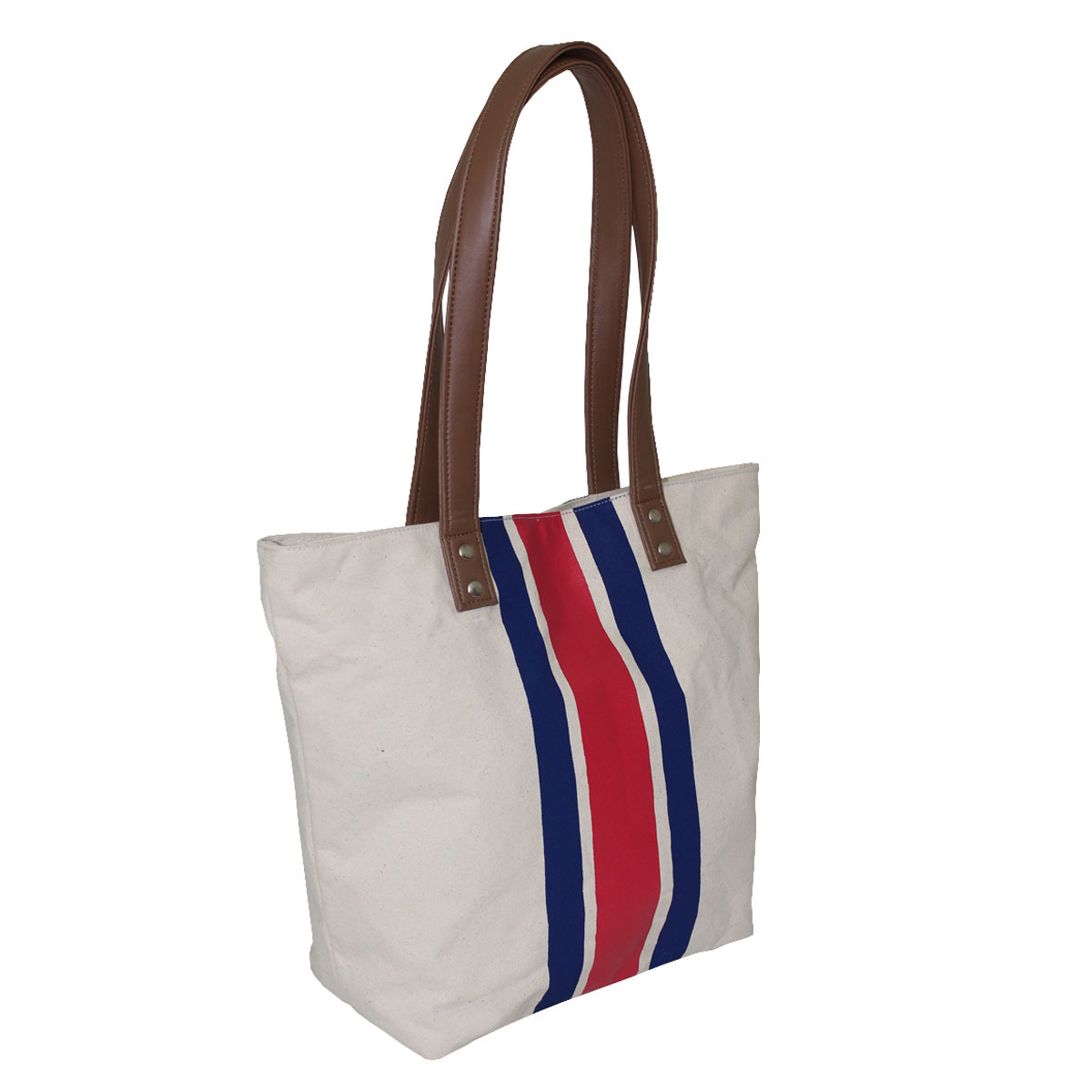 Canvas Hand Bag With Immitation Leather Handle Capacity: 5 Kgs Kg/day