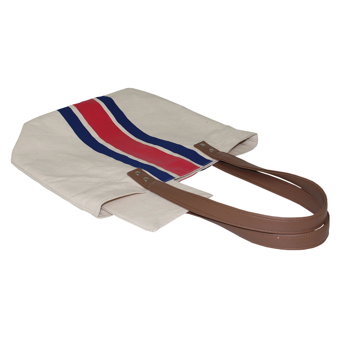 Canvas Hand Bag With Immitation Leather Handle Capacity: 5 Kgs Kg/day