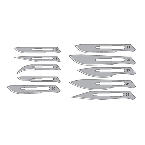 सर्जिकल ब्लेड के सभी आकार