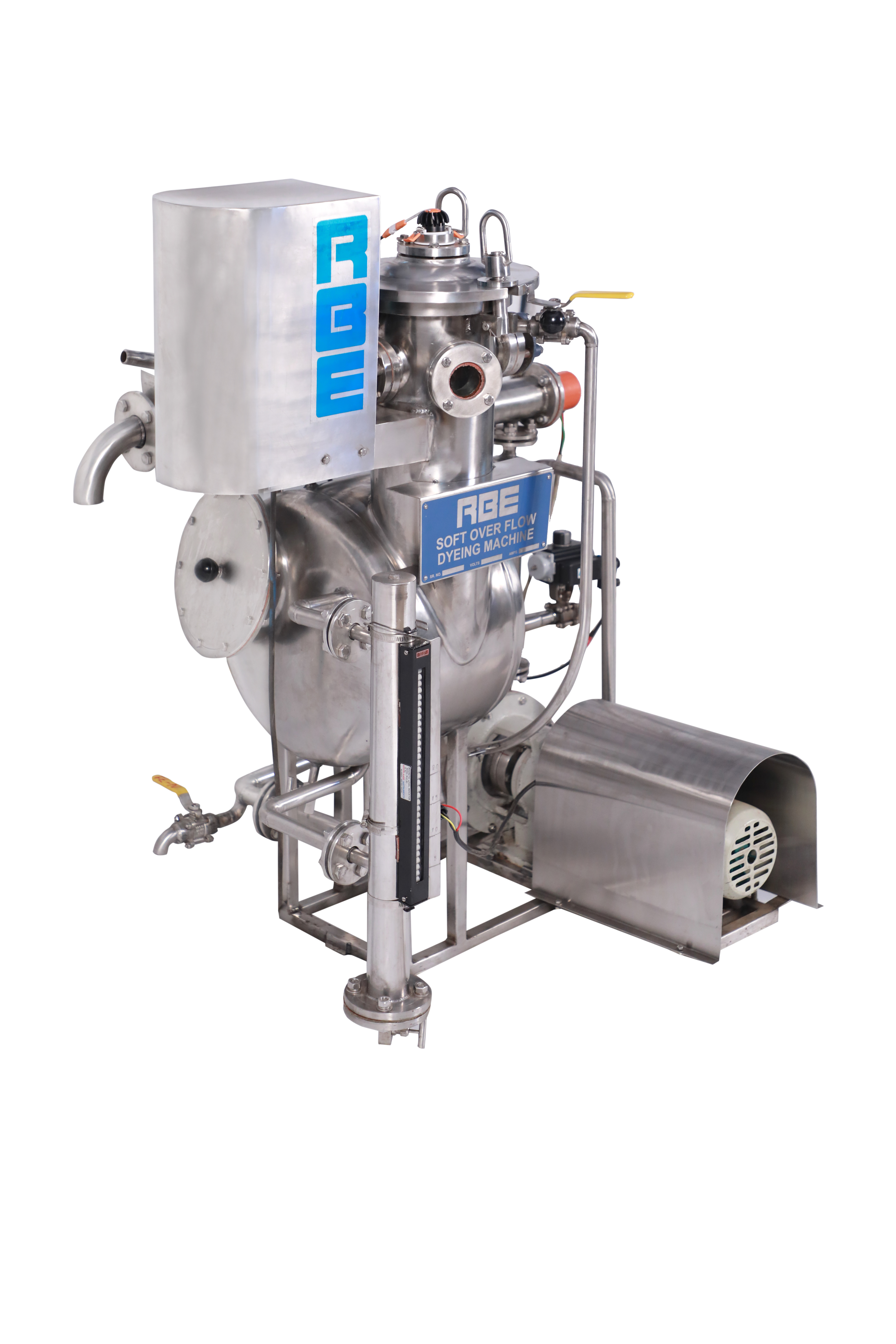 Lab Soft Flow Dyeing Machines Applicable Material: Ss & Ms