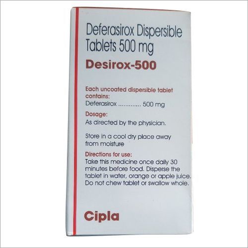 Deferasirox Tablets Ph Level: 3-5