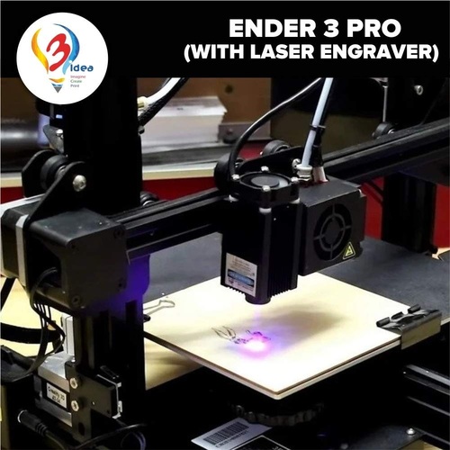 Ender-3 Pro + लेज़र एंग्रेविंग मशीन