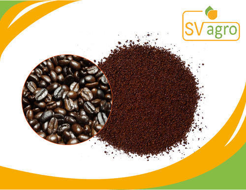 डार्क ब्राउन चिकोरी कॉफ़ी ब्लेंड पाउडर