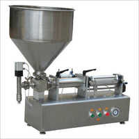 Mild Steel Industrial Paste Filling Machine