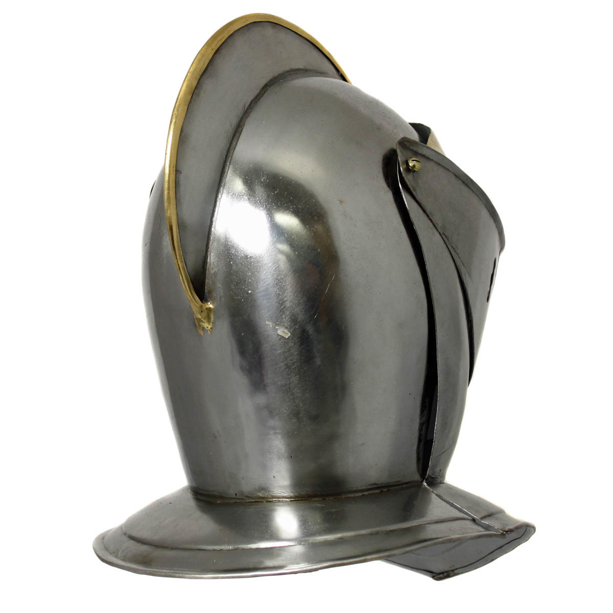 Medieval Early Renaissance Armor Knight Closed Helmet Length: 14 Inch (In)