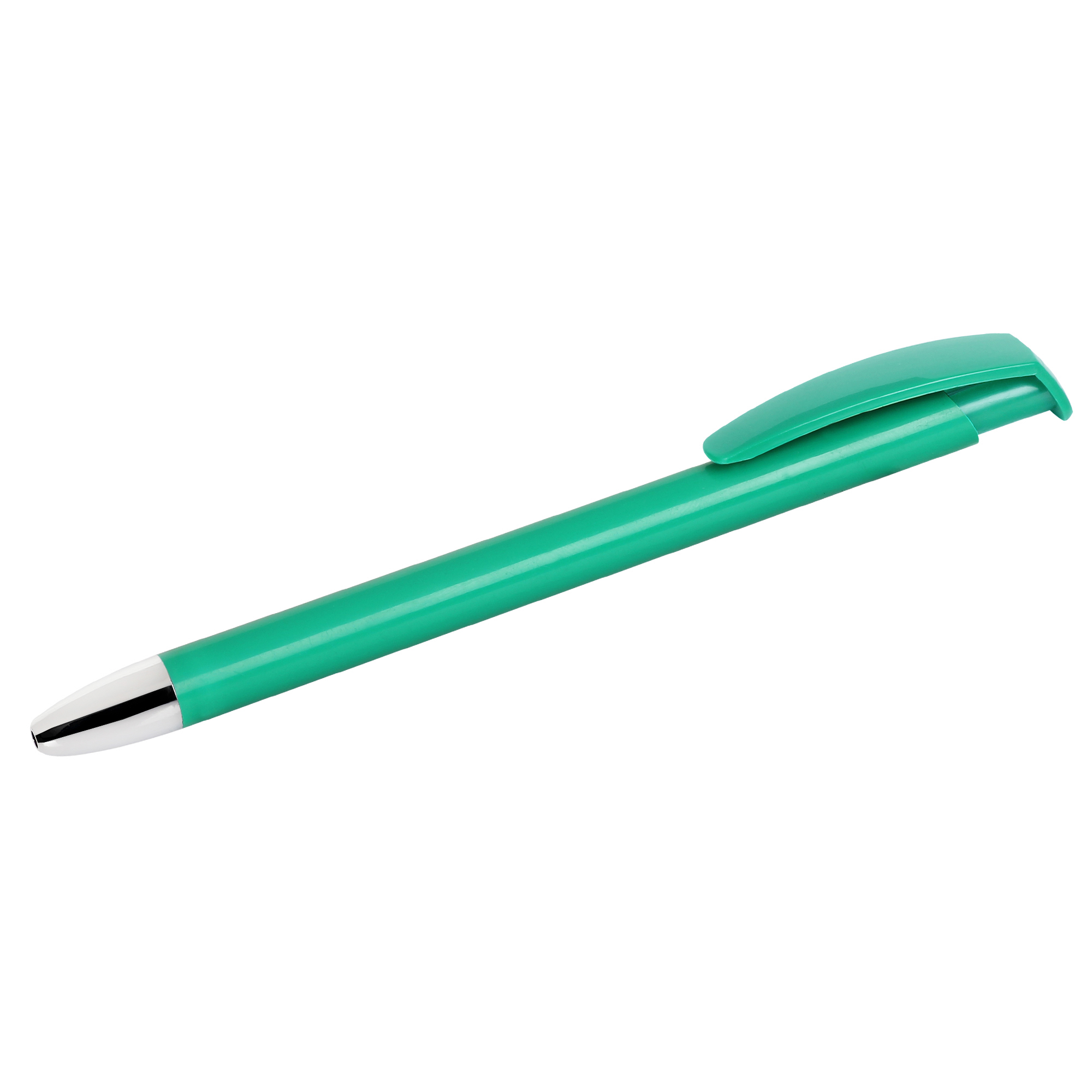 Ball Pen - Durable Plastic Body With Chrome Plated Nozzle | Multiple Colors, Retractable Design, Custom Logo Options For Promotional Use