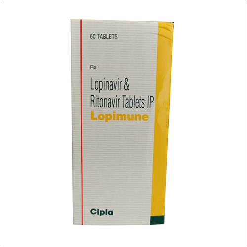 Lopinavir and Ritonavir Tablets IP - Anti-Viral General Medicine, Suitable for All Ages | Dosage as Per Doctor Instructions, Store in Dry Place, Tablet Form