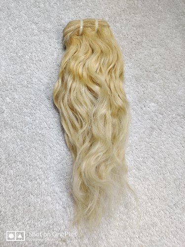 Black First Quality Blonde Human Hair Extensions
