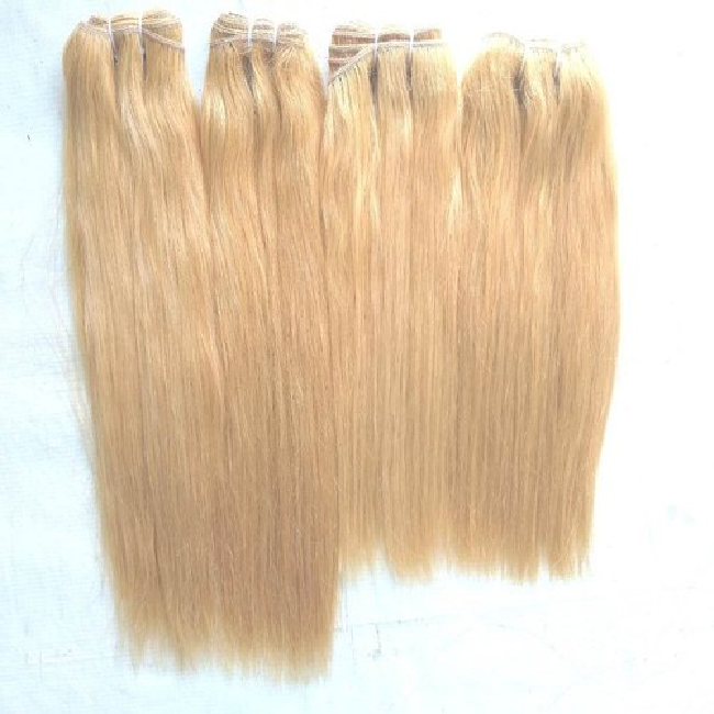 Black First Quality Blonde Human Hair Extensions